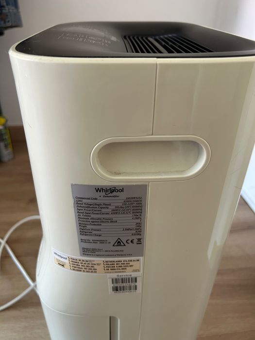 Desumidificador Whirlpool DE20W5252