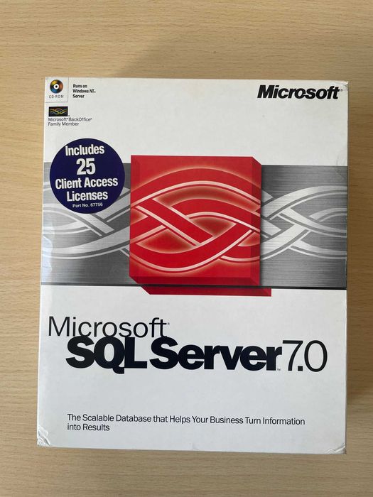 Microsoft SQL Server 7.0 Box