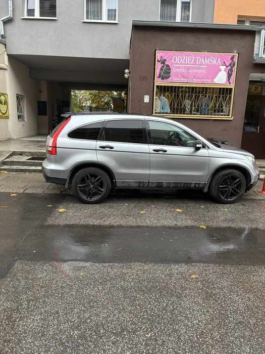 Honda crv suv srebrny