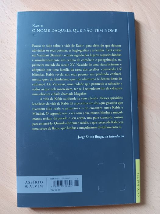 Kabir, O Nome Daquele Que Não Tem Nome