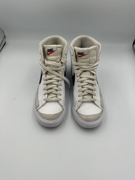 Sneakersy trampki skórzane wysokie Nike Blazer Mid 38,5