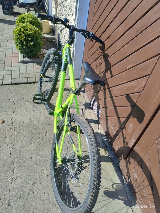 Rower górski MTB B'TWIN Rockrider | Koła 24" | Neon Yellow | Stan bdb