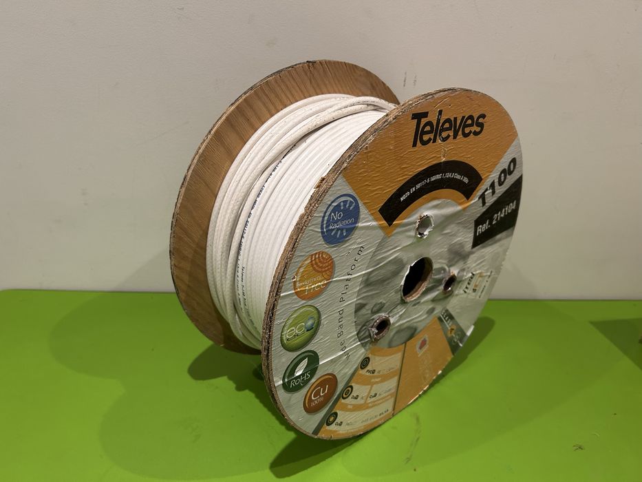 TELEVES Coaxial Cable T100, Ref. 21410464752119510147122