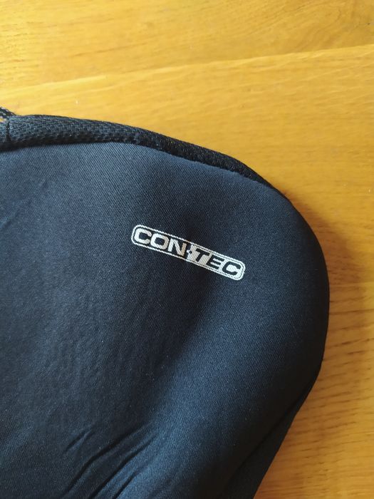 CON-TEC nakładka żelowa na siodło +  wodoodporny pokrowiec