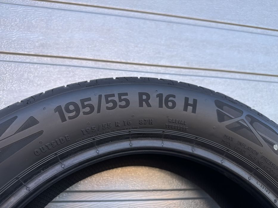 Nowe opony 195/55R16 87H Continental letnie