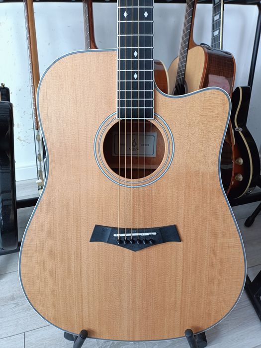Gitara Elektroakustyczna Arrow Silver CE Lity Świerk-Wyprzedaż/Okazja