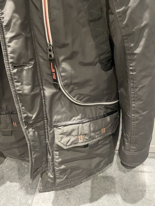 Tom Tailor kurtka zimowa S meska grafitowa