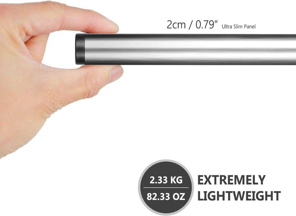 Dual Kit of 2 LED Lights and Tripods with a Total of 1920 LEDs – New64298347723266124