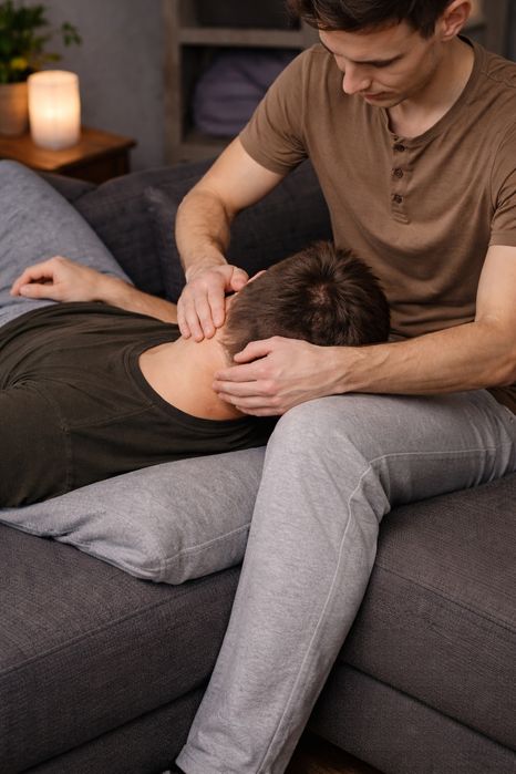 Masaż + wyciszenie MENforMEN, Sesja relaksacyjna i antystresowa