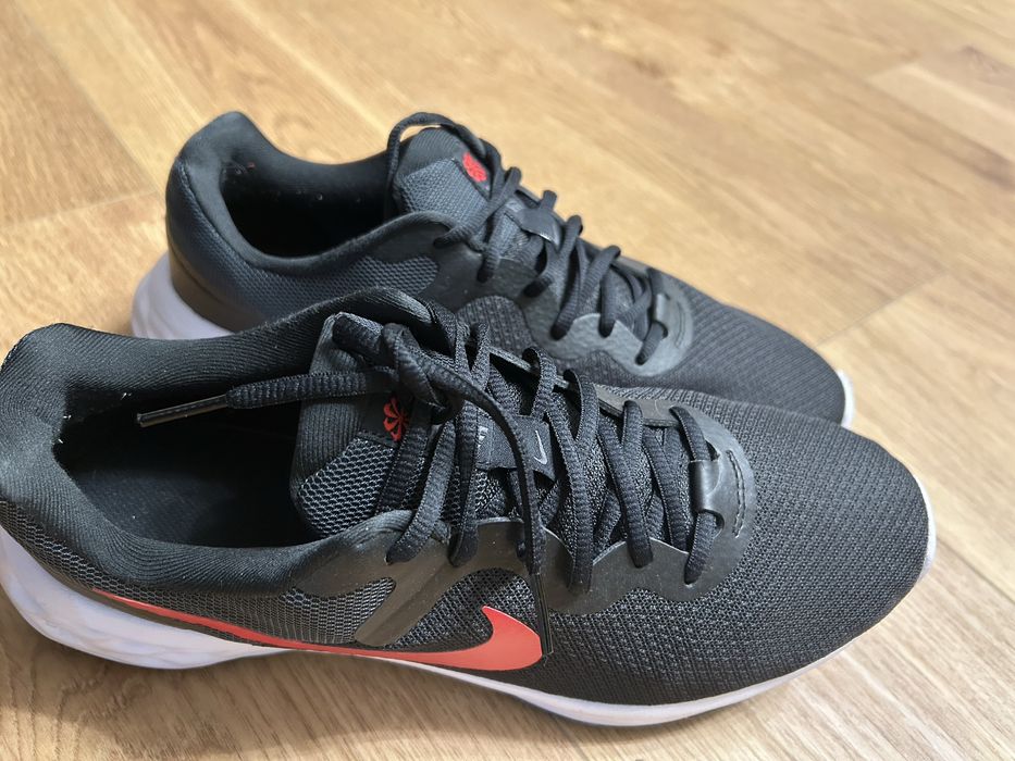 Buty Męskie Nike Revolution 6 NN Czarne Do Biegania