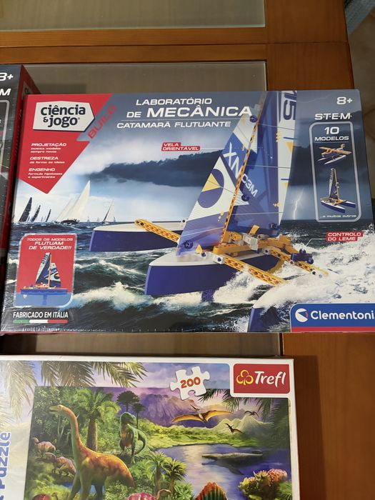 Jogos Crianca - Carro, Barco, Mota e Puzzle | Selados