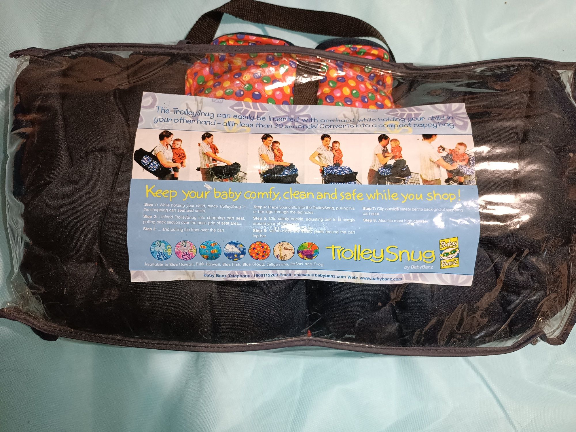 Baby banz trolley clearance snug