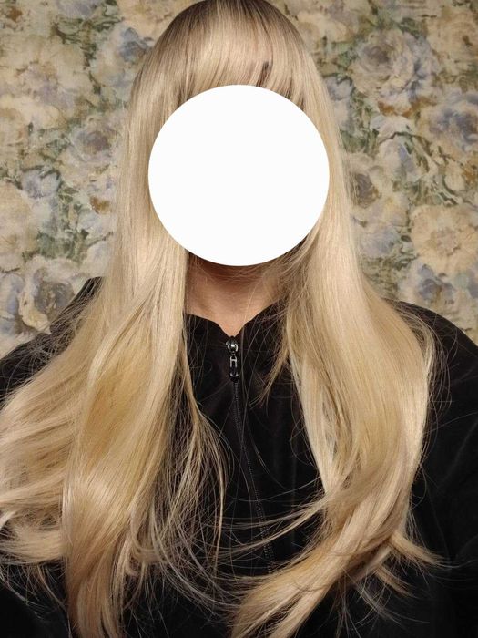 Продам парик блонд 60 см очень красивый