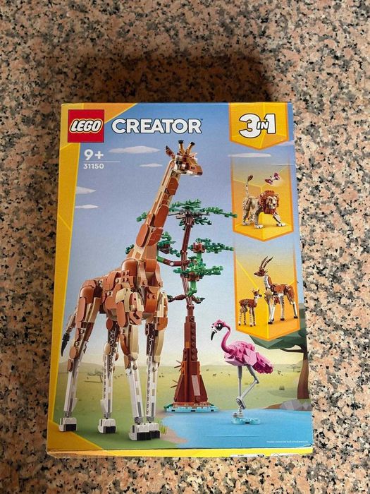 LEGO Creator 3em1 — Cavalo 31166 + Girafa 31150