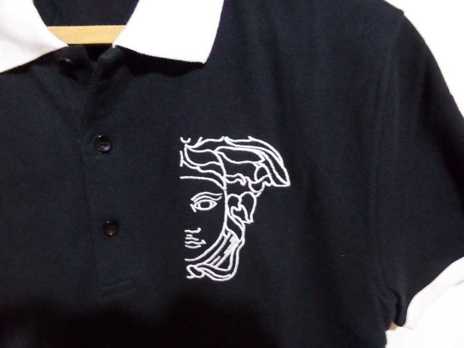 VERSACE collection POLO t-shirt TOP MILANO Oryginał meduza UNIKAT XL