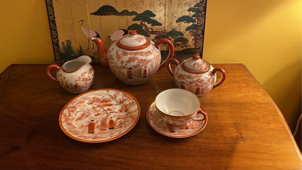 Serviço chá oriental