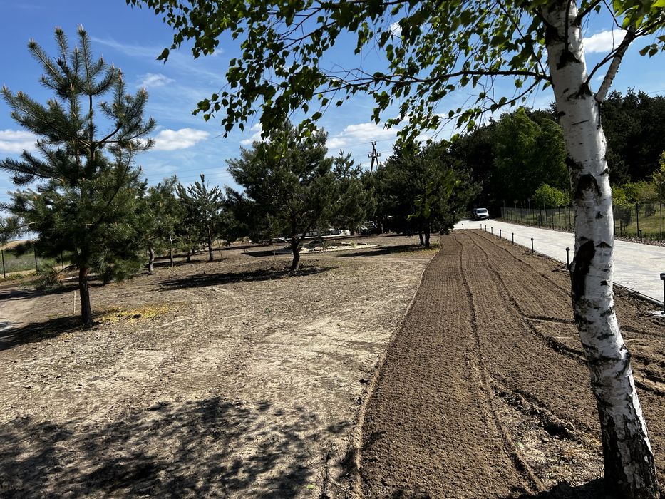 Glebogryzarka separacyjna krata niwelująca siewnik