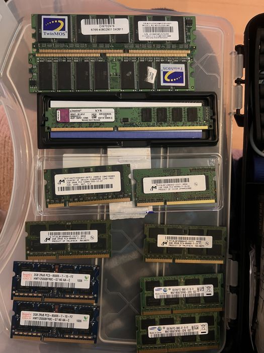 Memorias Ram antigas