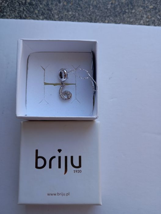 Charms do bransoletki srebrny nowy z metką