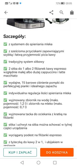 Ekspres do kawy z Lidla