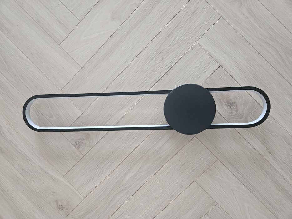 Kinkiet lampa led czarna