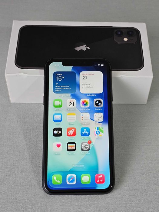 iphone 11 256GB. 100% Bateria original. Muito bom