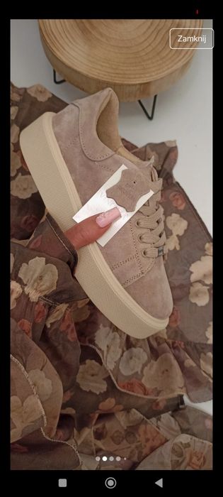 Hit. Skórzane sneakersy jakości Premium
