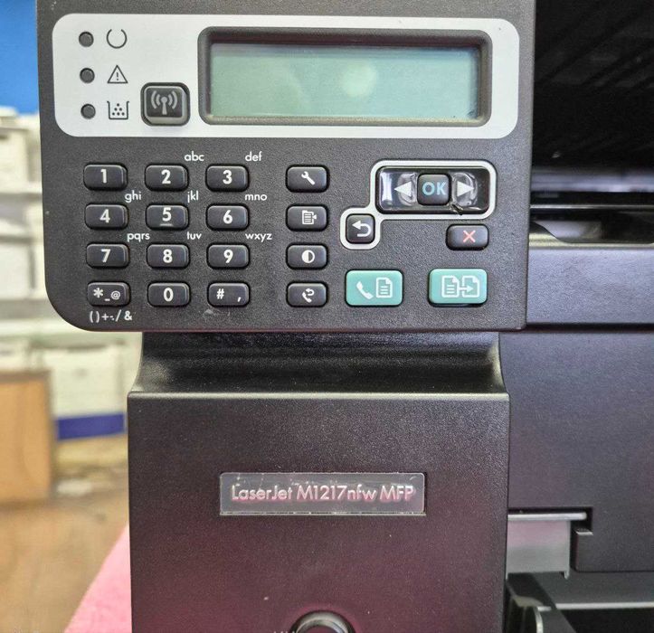 БФП HP LaserJet Pro M1217 nfw Wi-Fi Лазерний принтер сканер МФУ