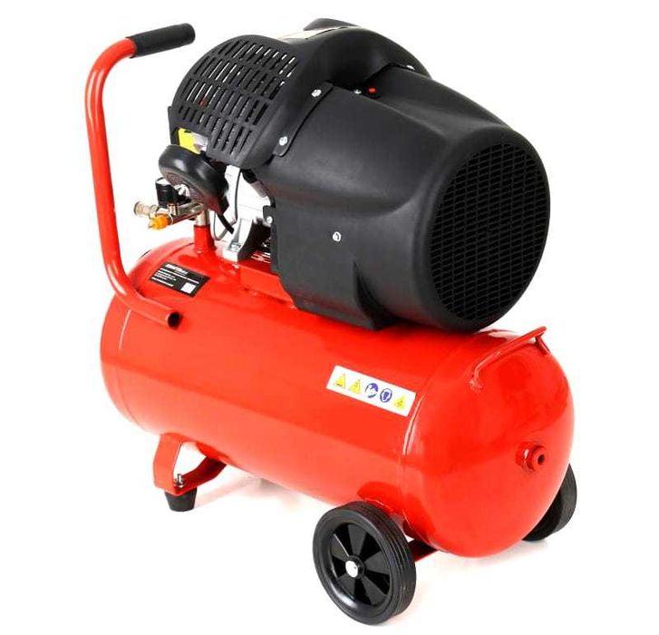 KRAFT&DELE Kompresor Olejowy 50l Sprężarka 2 Tłoki 230v 3kw KD1484