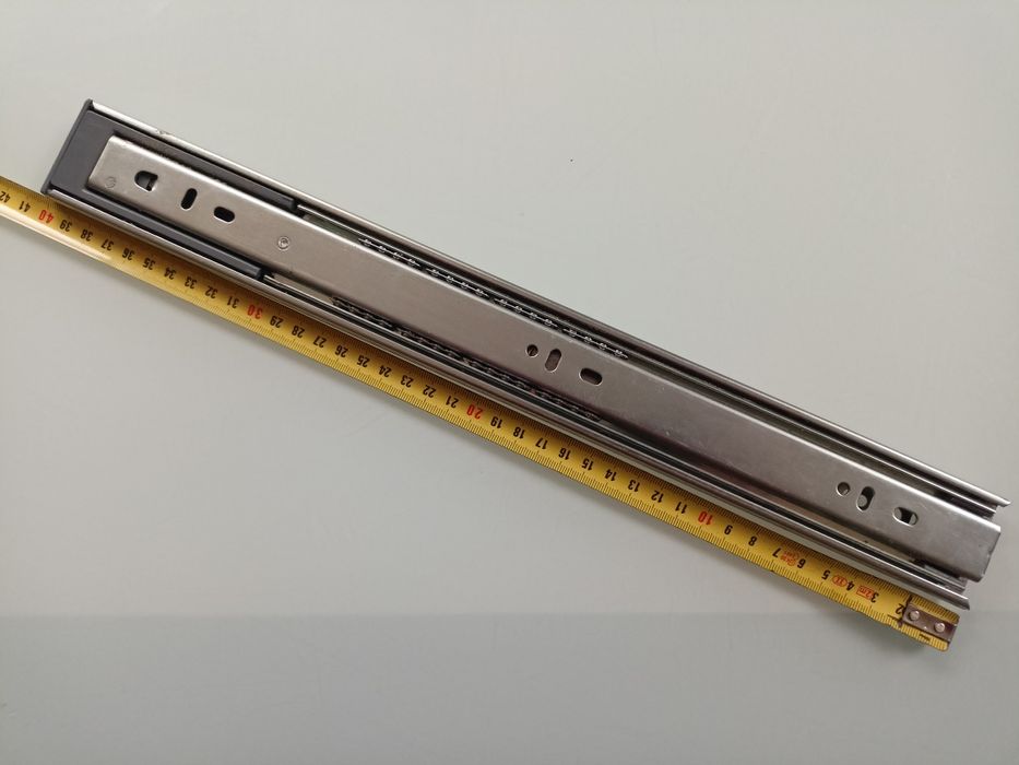 2 szt. Prowadnica, szyna, do szyflady 40 cm
