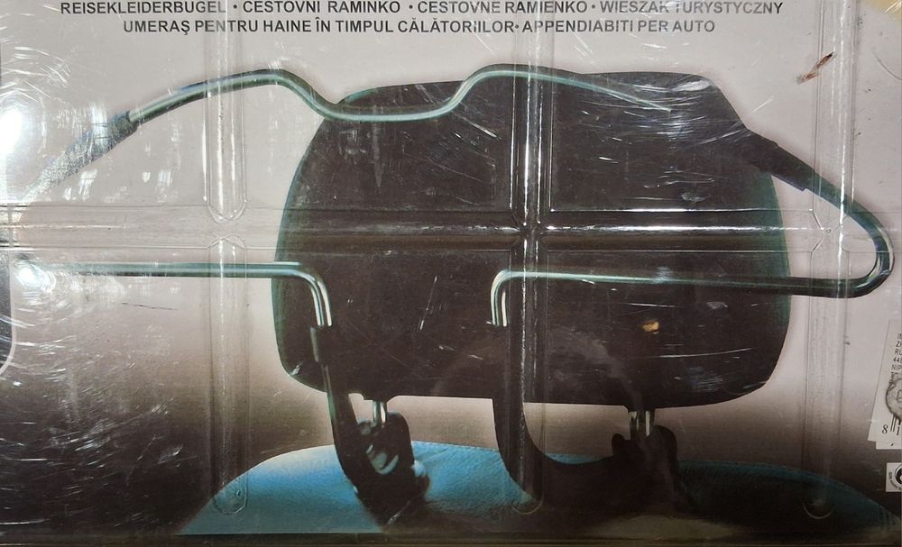 Cabide de casaco para instalar no carro
