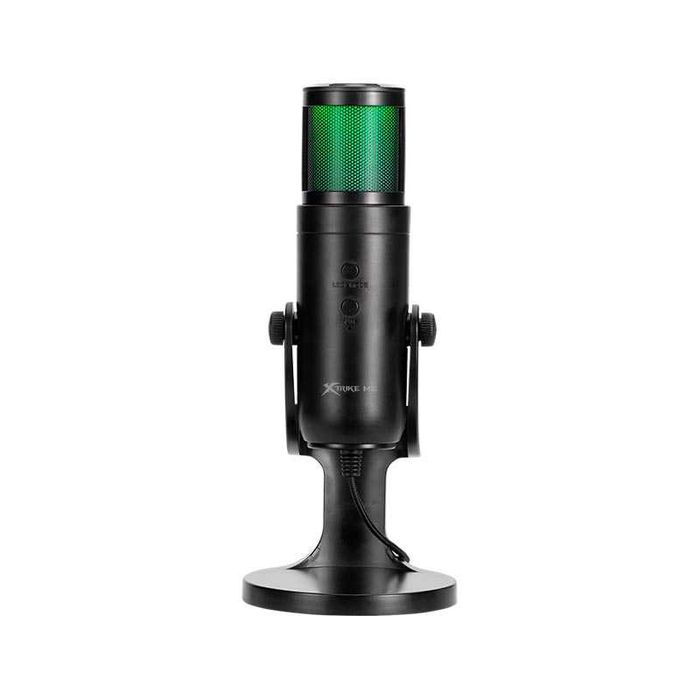 Микрофон игровой USB чистый звук с RGB подсветкой XTRIKE XMC-03