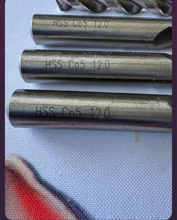 Wiertła do stali nierdzewnej