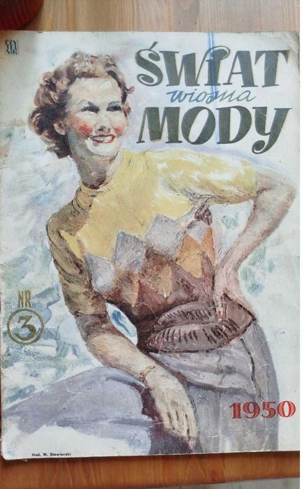 Czasopismo Świat mody 1950-1954 rok