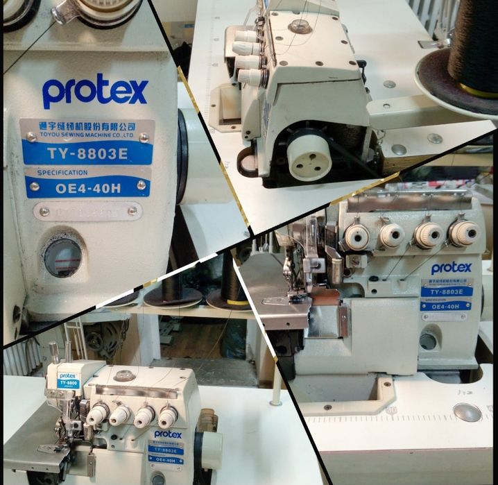 Продаю оверлок бу protex ty 8803