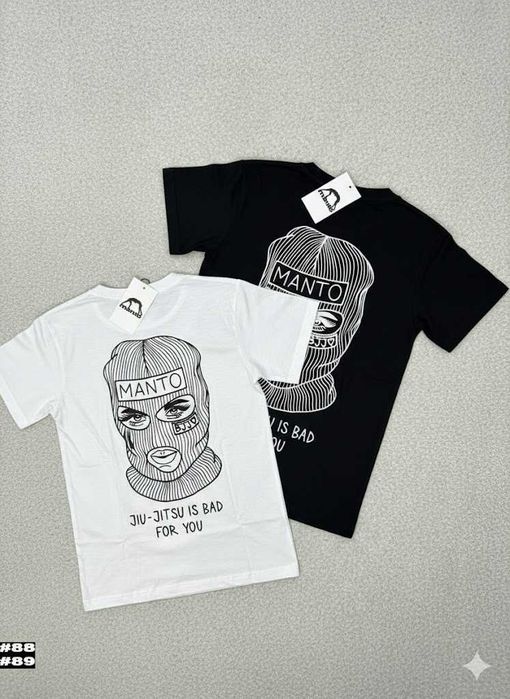 Новые Футболки MANTO Society (Большой Принт)