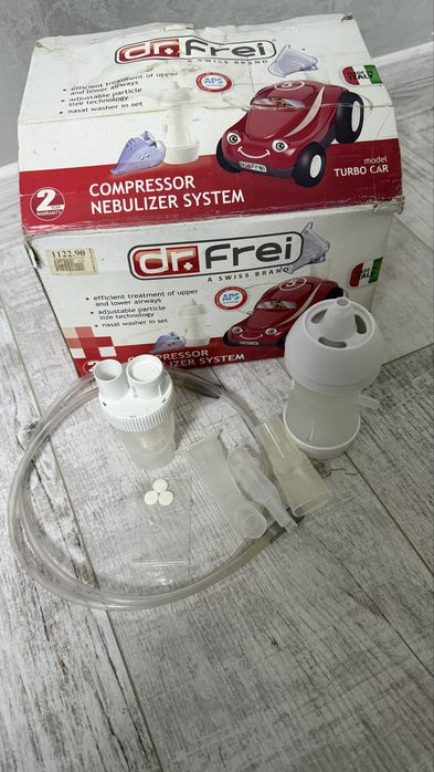 Інгалятор небулайзер компресорний dr.Frei