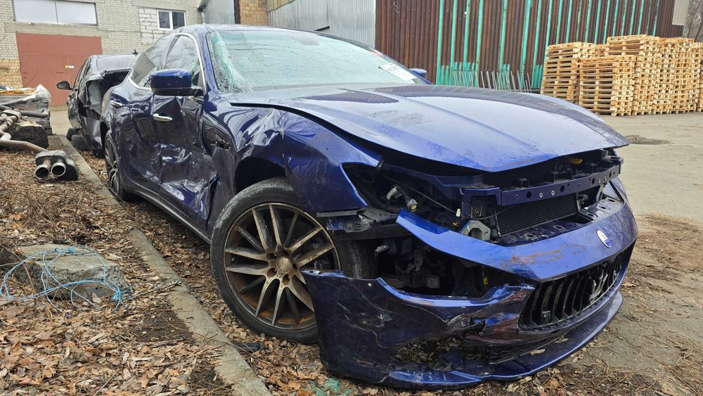 Разборка  Шрот Запчасти Maserati Ghibli Мазерати Америка 3.0 Турбо