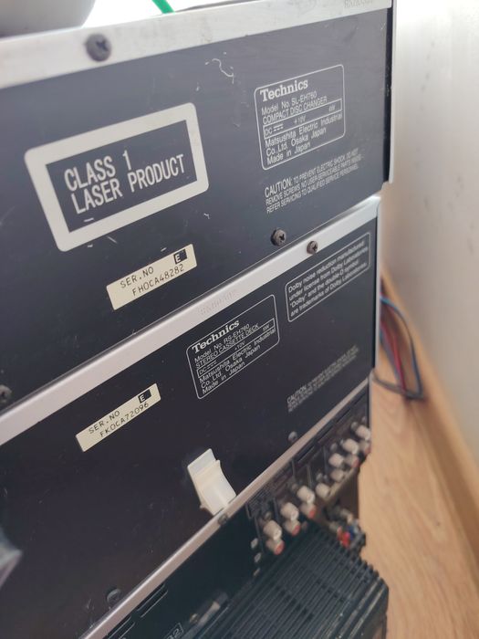 Zestaw technics wieża, głośniki, głośnik