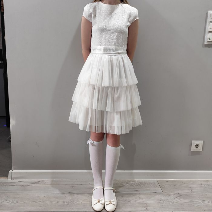 Elegancka Sukienka wizytowa/ po Komunii. Rozmiar 158