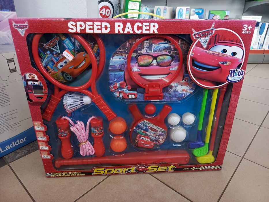 Zestaw sportowy Auta