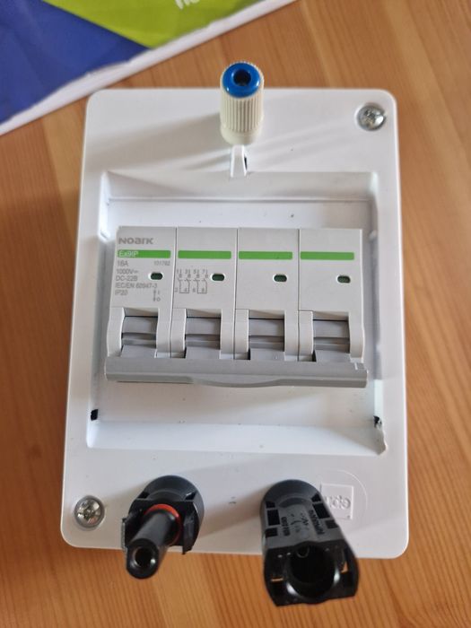 Skrzynka pomiarowa PV DC 1000V Noark | Adapter / Rozłącznik testowy dla instalatora (HT, Sonel, Metrel)