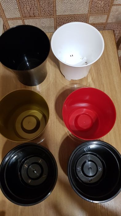 Горшки для цветов разные