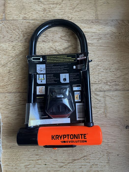 Zapięcie rowerowe hulajnoga Ulock 14mm hatrowany kryptonite evolution