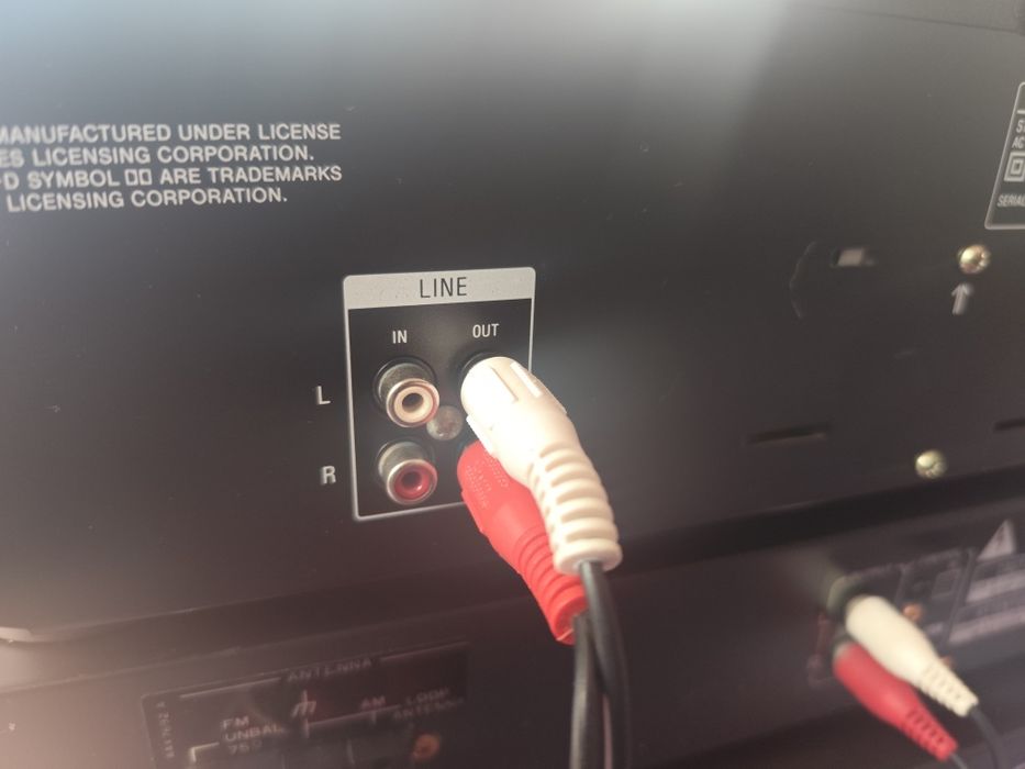 Leitor cassetes Sony TC WE305