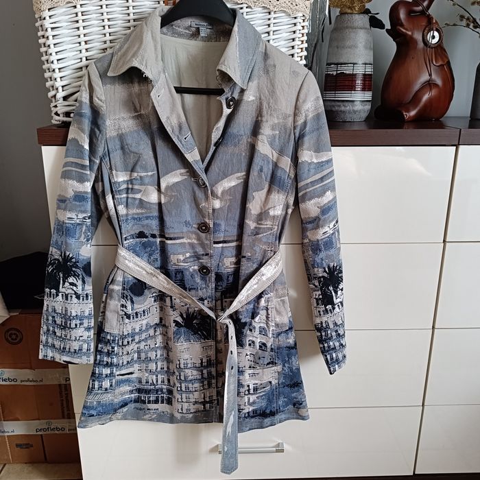 Płaszcz Bandolera bawełna wiskoza