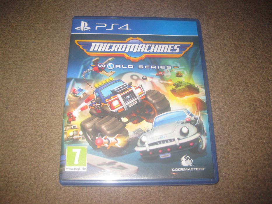 Jogo "Micro Machines World Series" para a Playstation 4/Impecável!
