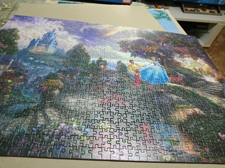 Schmidt Spiele Thomas Kinkade Puzzle Kopciuszek (Disney)