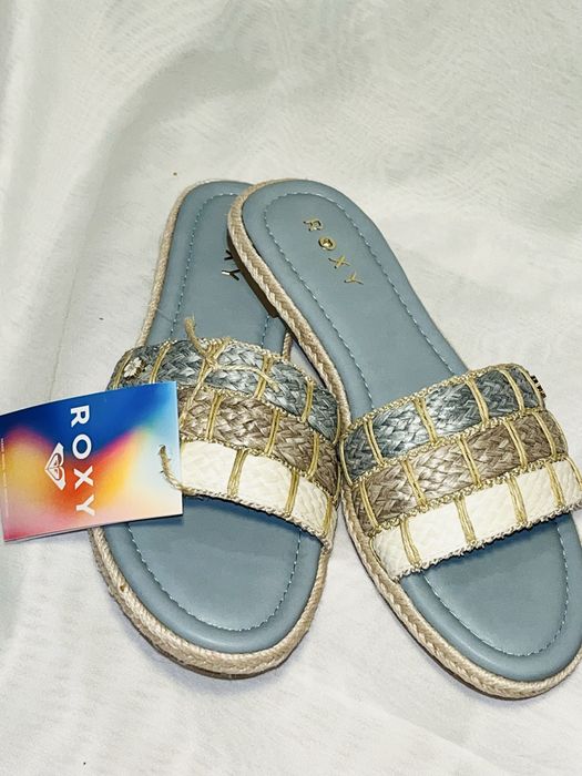 Nowe klapki Roxy damskie r. 38 espadryle z metką