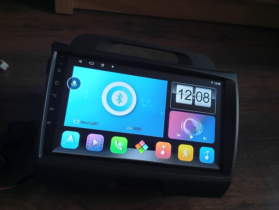 Kamera radio and 12 kia sportage 10-15 nowe 8/128 4g 5g sim gps aauto